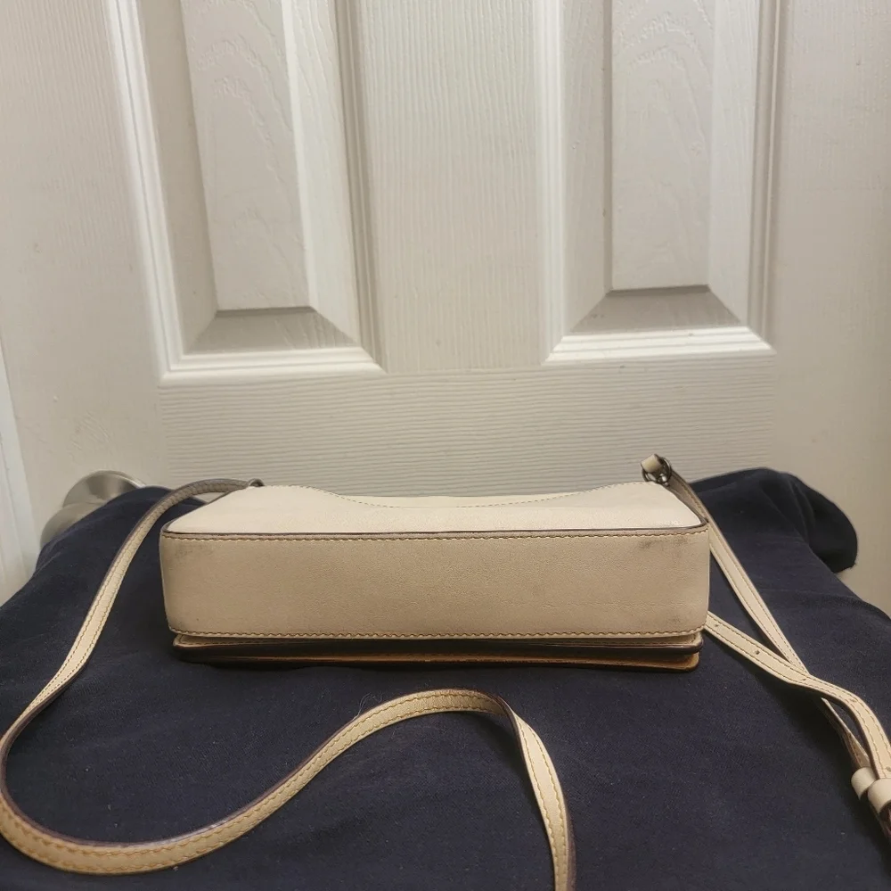 COACH 1941 CHALK WHITE GLOVETANNED LEATHER CROSSBODY BAG PURSE